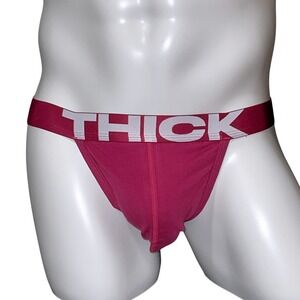 Andrew Christian THICK G-String Thong Magenta Size S (31-33) #93235 NWT